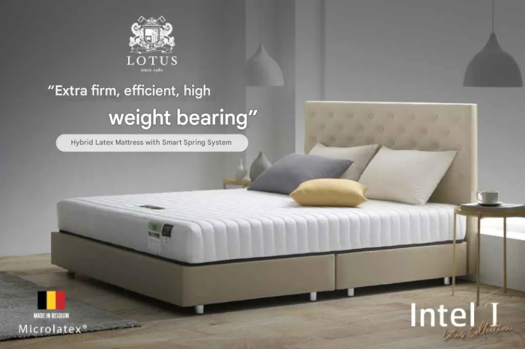 Lotus - Intel I Mattress - 6ft x 6.5ft - 8"