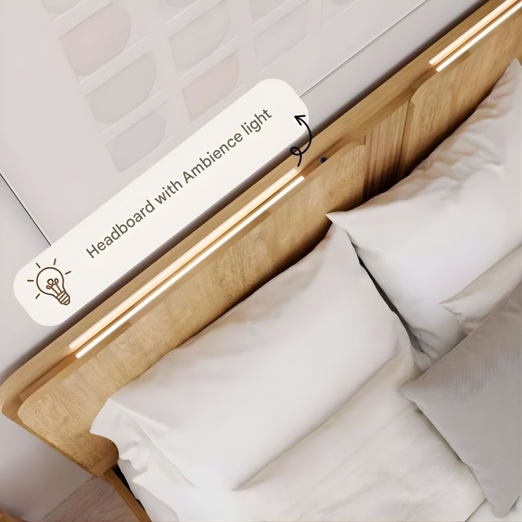 Skift Bed-6ft -Nyhavn Oak