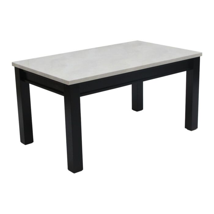 Molina Coffee Table-C120-White Stone/Wenge