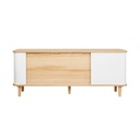 KC-Play Muni Sideboard TV150-Lindberg Oak/White