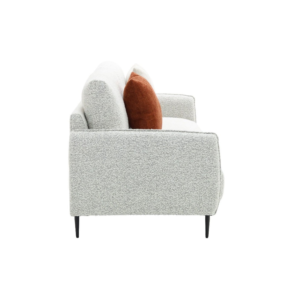 Lacuna Sofa 3Seater-Light Grey
