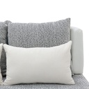 Jelly Sofa Mini 2 Seater-Black/White