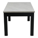 Molina Dining Table A-150 - White Stone/Wenge