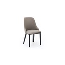 Healty-B Dining Chair - SL Gray/Black Leg