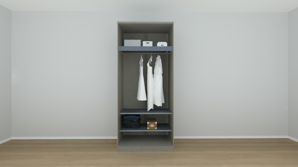 Wardrobe Plus -I@H_250000246:DA-MN/IVO/TW/Grey,Door:MN/CLEAR