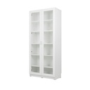KC-Play /Jobio Tall Cabinet CT80-DE02/White/Clear Glass