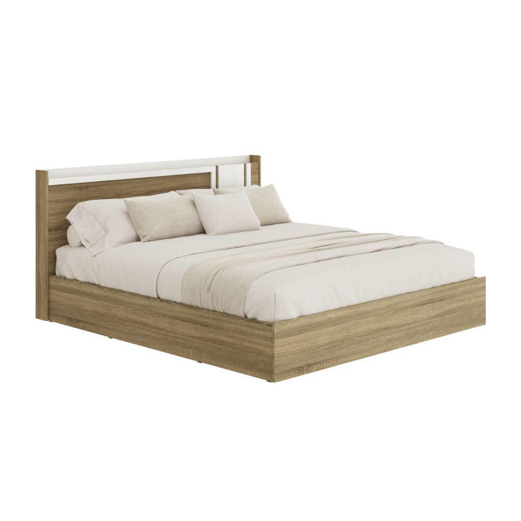 Go/Hoshino Bed 5ft- Solid Oak/White