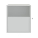 Habi Night Table NT40/White