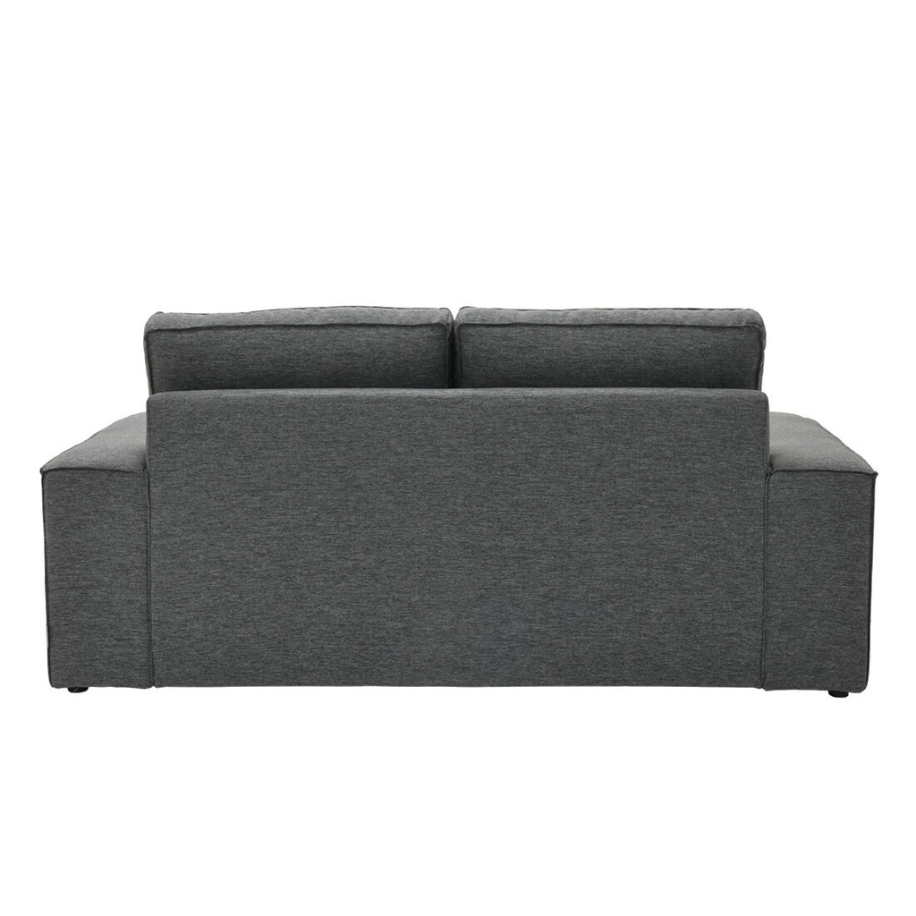Restly Sofa 2Seater Plastic Leg/Dark Grey/LE