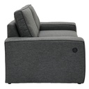 Restly Sofa 2Seater Plastic Leg/Dark Grey/LE