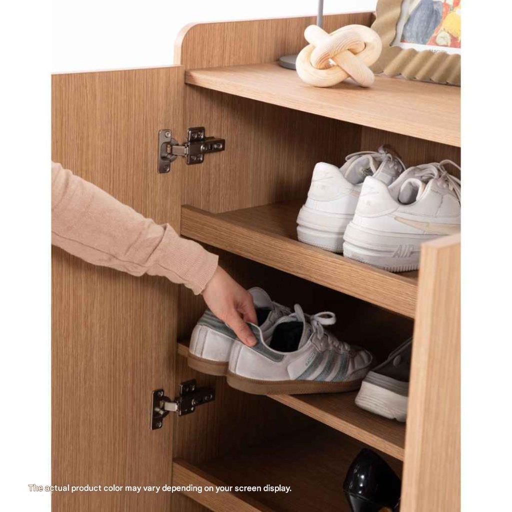Tomo Shoe Cabinet SH80/DE02/Cashew Oak