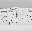 Lotus Attitude Brooklyn - QS Fitted Bedsheet Set-5pcs - LTA-BS-BROOKLYN-BR01W