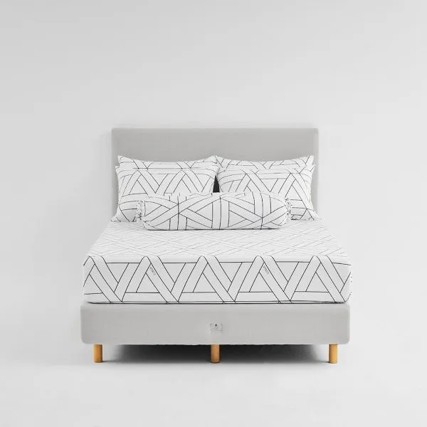 Lotus Attitude Brooklyn - QS Fitted Bedsheet Set-5pcs - LTA-BS-BROOKLYN-BR01W