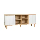 KC-Play Muni Sideboard TV150-Lindberg Oak/White