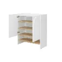 KC-Play Nordis Shoe Cabinet SH80-Lindberg Oak/White