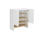 KC-Play Nordis Shoe Cabinet SH80-Lindberg Oak/White