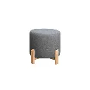 KC-Play Wik Stool-Lindberg Oak/FB/Dark Grey