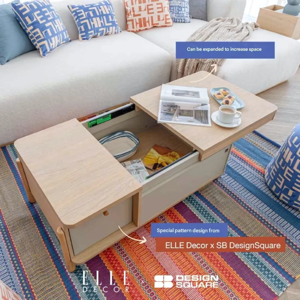 ELLE DÉCOR - JOLIE Coffee Table - Light Wood