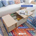 ELLE DÉCOR - JOLIE Coffee Table - Light Wood