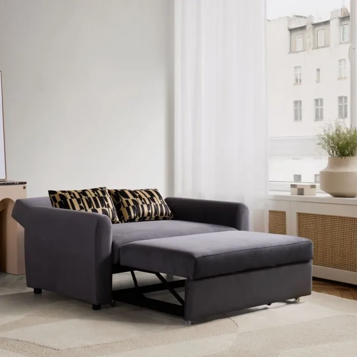 Elle Decor - Buddy Sofa Bed - Dark Gray