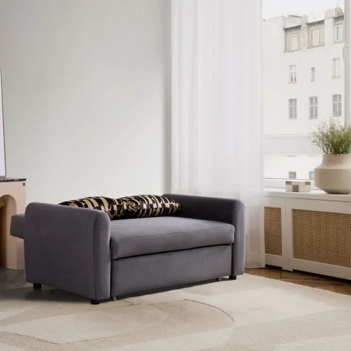 Elle Decor - Buddy Sofa Bed - Dark Gray