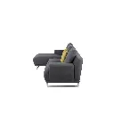 Girly Sofa - Left Corner - Dark Grey