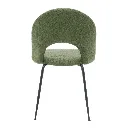 Lason Dining Chair-Steel Black/Green