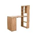 Grant Working Table 120-Solid Oak/White
