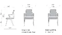 Merryfair Delphi Visitor Office Chair - PU Synthetic Leather Black