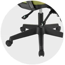 Merryfair Stick Flex - Low Back Loop-arm Office Chair - Black-537TKA60N3