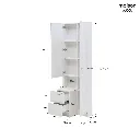 Mira Dressing Table DT60-Stand/Snow White