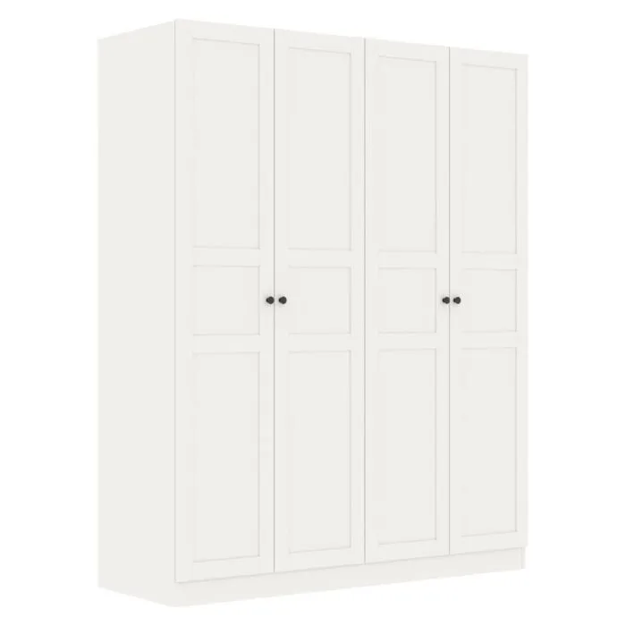 Moneta Wardrobe 160cm - White