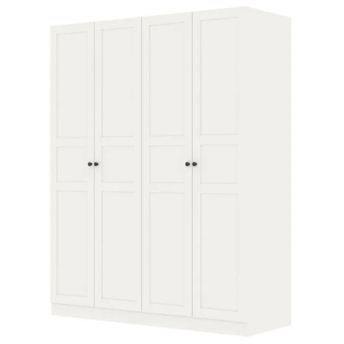 Moneta Wardrobe 160cm - White