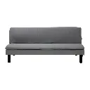 Monick Sofa Bed - Black Leg - Grey Fabric