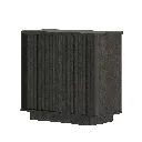 Noir Low Cabinet - C80-40-75cm - Dark Grey