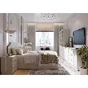 Quinn Bed 6ft - Magic Grey