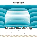 Woodfield - Warrant Topper 5ft x 6.5ft - Dark Brown - Thickness 3"