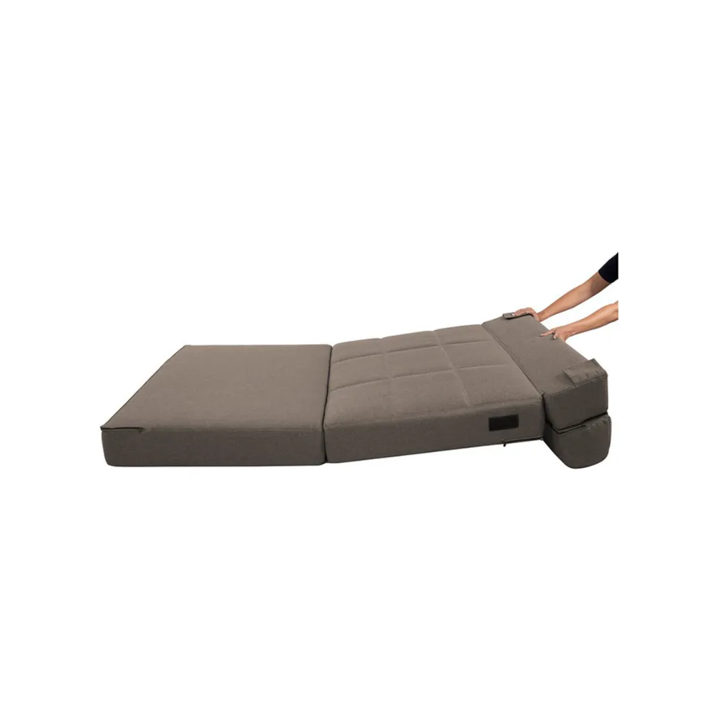 Ruffy Sofa Bed-Light Brown