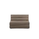 Ruffy Sofa Bed-Light Brown