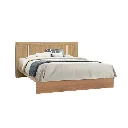 Sacha Bed 5ft- Solid Oak/White