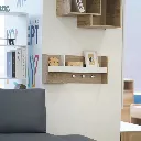 Looms Grace Hanging Shelf 60-Solid Oak/White