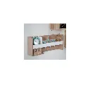 Looms Grace Hanging Shelf 60-Solid Oak/White