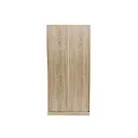 Looms Heidi Tall Cabinet CT80-Solid Oak/White