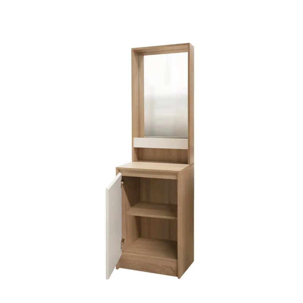 Looms Kyoto Dressing Table DT50-Solid Oak/White