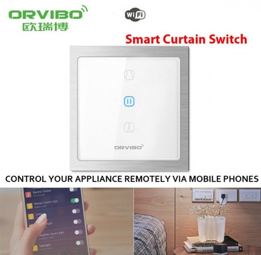 ORVIBO ZIGBEE CURTAIN SWITCH - AURORA - T20C1Z