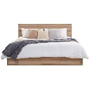 Timbur Bed BW5ft - Lindberg Oak