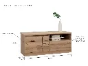 Timbur Sideboard TV120-Lindberg Oak
