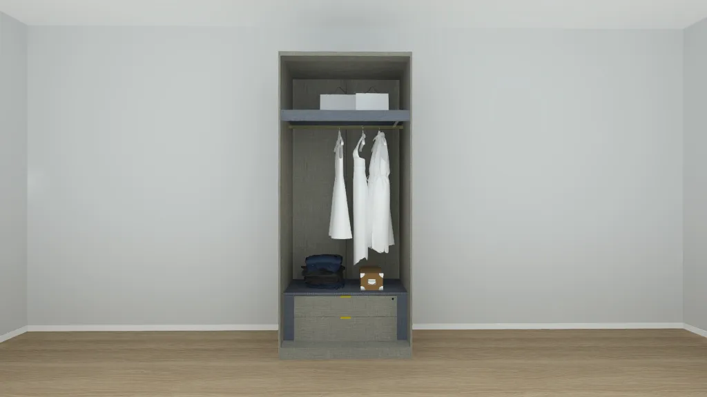 Wardrobe Plus -I@H_250000252:DA-MN/IVO/TW/Grey,Door:MN/CLEAR GLASS