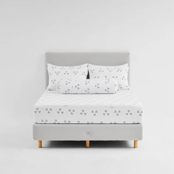 Lotus Attitude Brooklyn - QS Fitted Bedsheet Set-5pcs - LTA-BS-BROOKLYN-BR03W