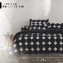 Lotus Attitude Brooklyn - QS Fitted Bedsheet Set-5pcs - LTA-BS-BROOKLYN-BR04B